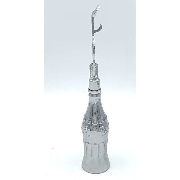 Vtg 2002 Large Chrome The Coca-Cola Company Can Opener Solid Metal Tablecraft - Picture 5 of 11